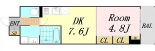 パークフラッツ新大阪の物件間取画像